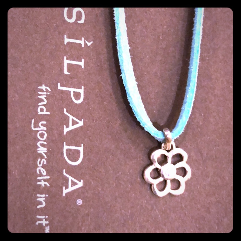 Silpada kids flower necklace